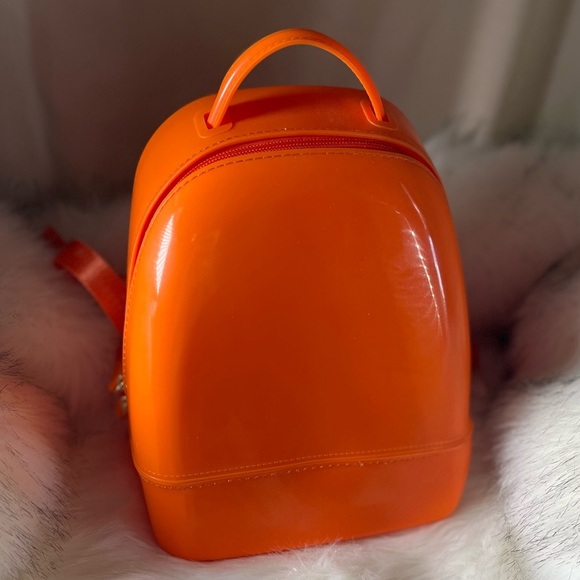 Vibrant Orange Women's Backpack - Picture 5 of 10